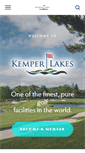 Mobile Screenshot of kemperlakesgolf.com